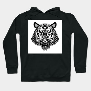 the wild tiger in ecopop the siberian beast art Hoodie